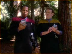 Sisko et O'Brien