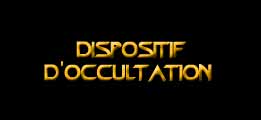 Dispositif d'occultation