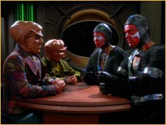 Négociations entre Quark et une délégation Dosi