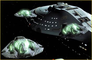 B'Omar Ship et l'USS Voyager