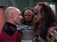 Picard et Gowron