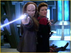 Seska et Janeway