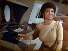 Uhura sur l'Enterprise en 2269