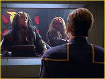 Archer et le Cpt Klingon