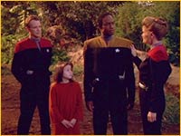 Tressa, Tuvok et Janeway