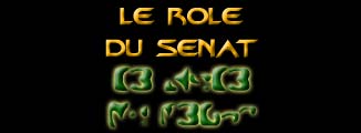Le Rôle du Sénat
