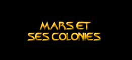 Mars et ses colonies