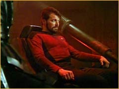 Riker sur un vaisseau Klingon en 2311