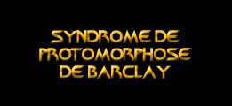 Le syndrome de protomorphose de Barclay