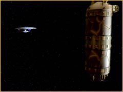 Sonde Cythérienne et USS Enterprise