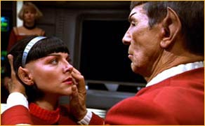 Fusion mentale forcée entre Spock et Valéris