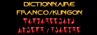 Dictionnaire Franco/Klingon